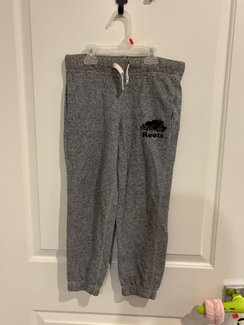 Roots Kids Salt & Pepper Original Joggers Size 6